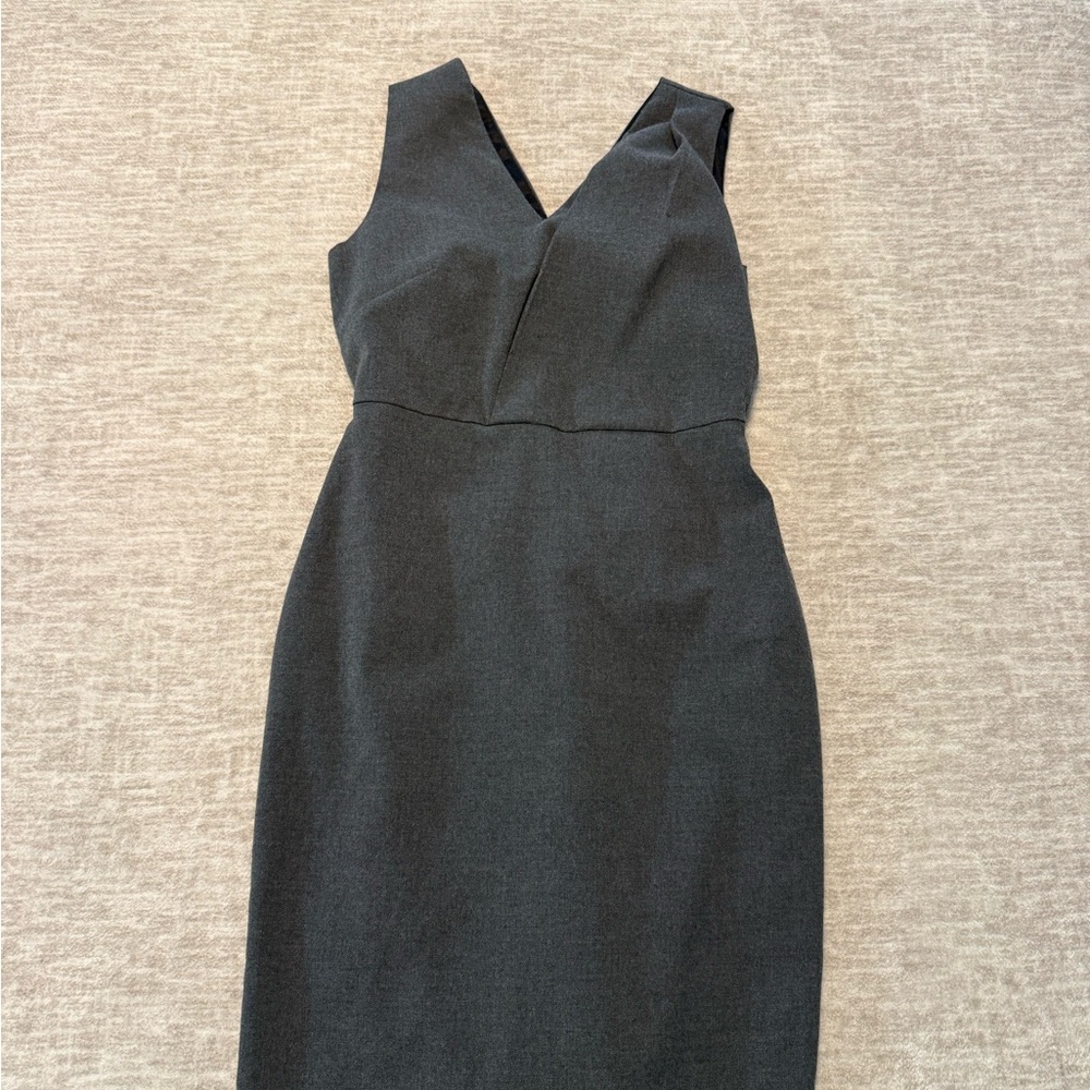 Banana Republic Charcoal Midi Dress
